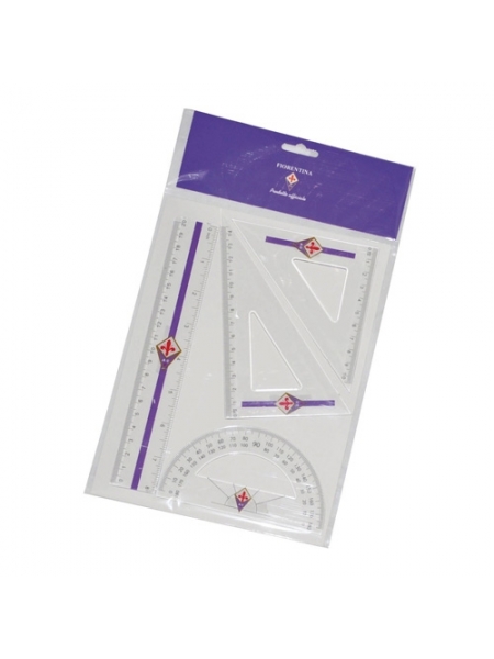 Set righello, squadrette e goniometro ACF FIORENTINA